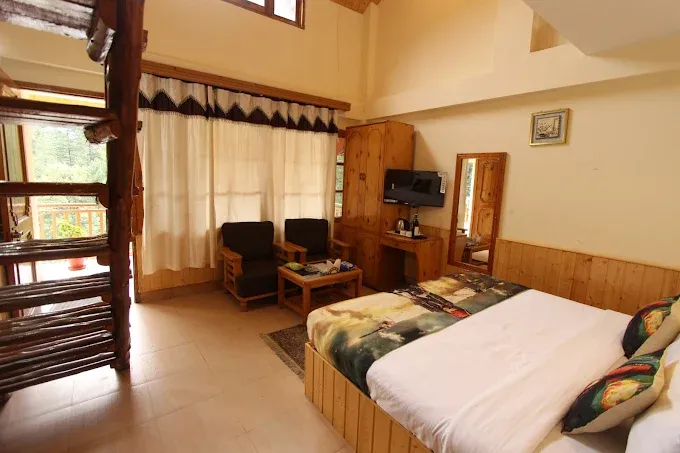 Premium Room with Mountain & River view